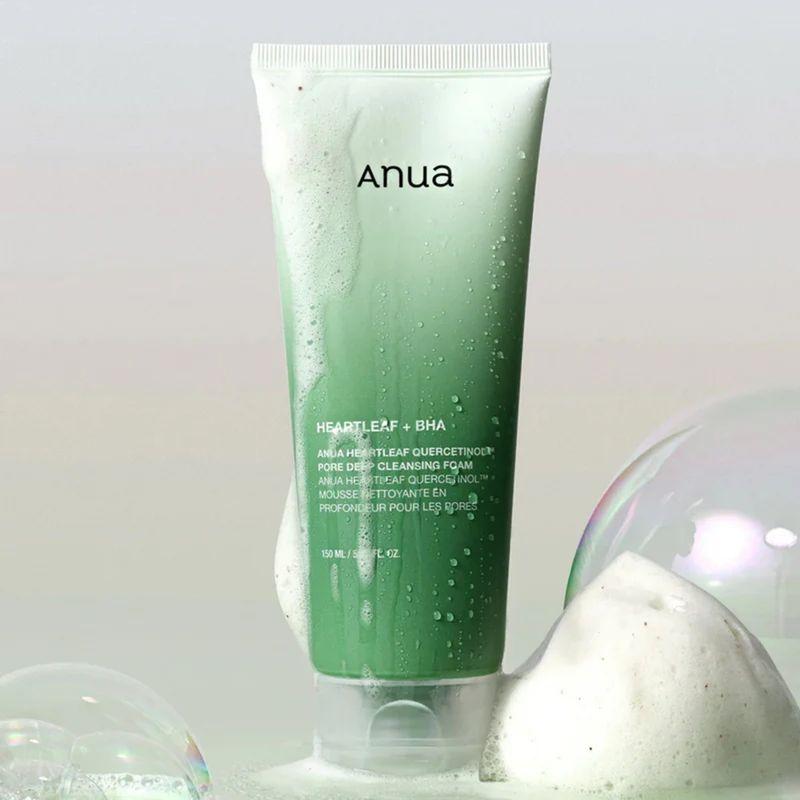 [Anua] Heartleaf Quercetinol Пенка для глубокого очищения пор, 150 мл