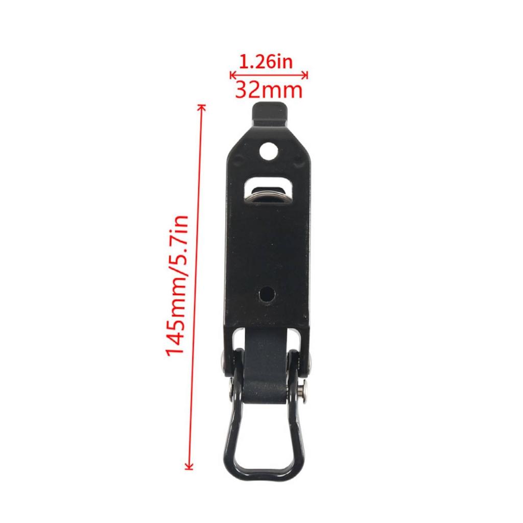 4 Pieces Roof-Rack Tool Clamp Secure Holder Space-Saving for Buses