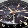 Seiko Presage Sharp Edged Series Men's Automatic GMT Watch Sapphire Glass Made in Japan SPB361J1