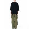 WE11DONE Vintage Washed T-Shirt Black Unisex Tops WD-TT1-22-551-U-BK