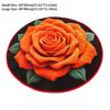 Quick Dry Rose Floor Mat Absorbent Bathroom Rug Creative Flower Carpet  for Living Room Bedroom