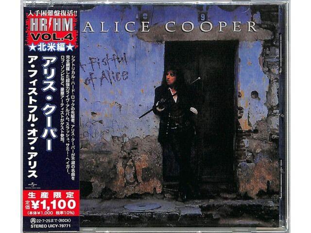 

[CD] A Fistful Of Alice Japan OBI Limited Edition Alice Cooper UICY-79771 NEW