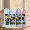 1PC Bee Wasp Insect Vintage Grunge Print 750ml Portable Sports Water Bottle Leakproof Gym Outdoor Travel Drink Cup