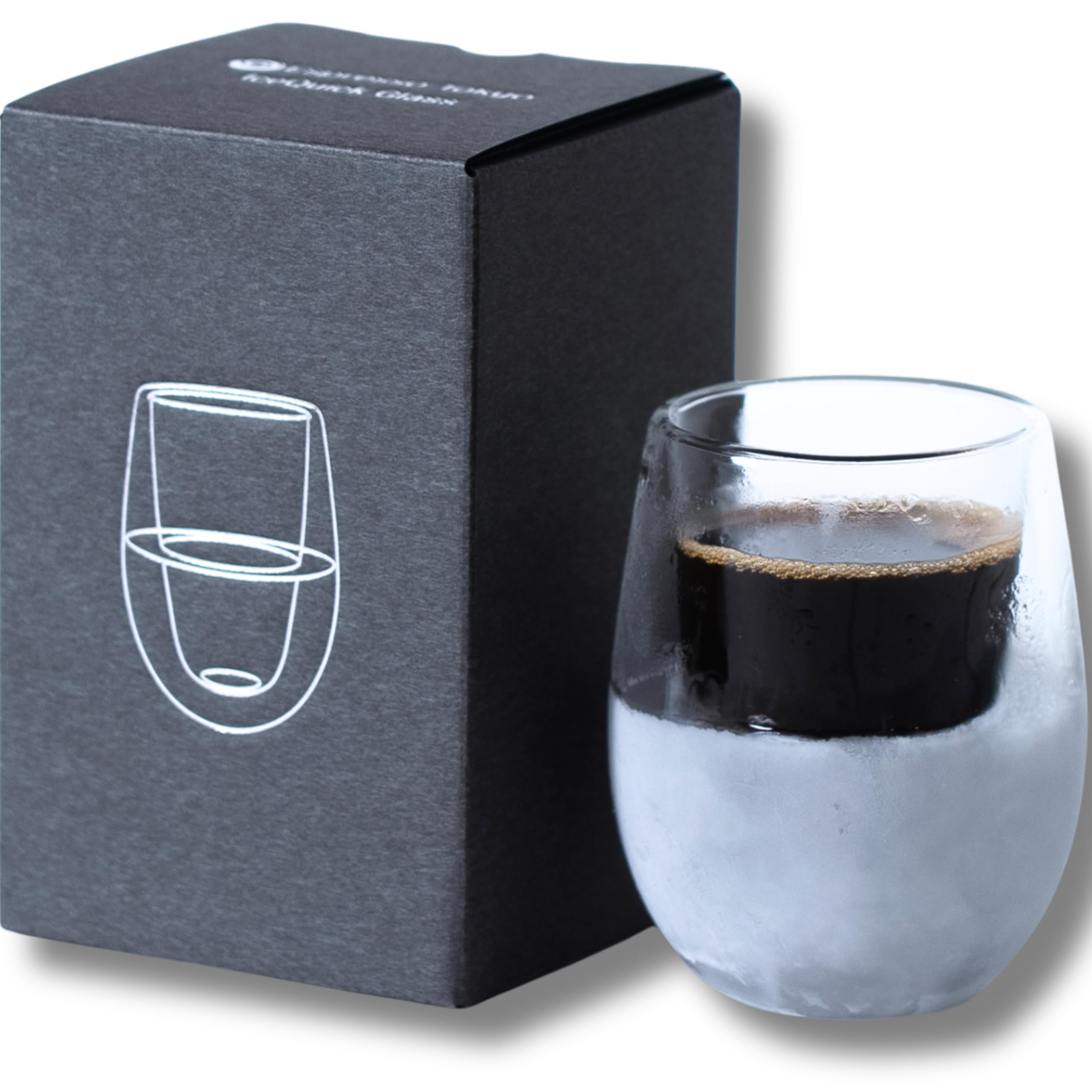 

Espresso Tokyo IceQuick Glass, a double-walled ice-proof glass with cooling gel, 300ml (gift box)