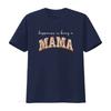 Retro Boho Floral Happiness Is Being A Mama Print Casual Mothers Day T Shirt vintage Washed Soft Stretched homme streetwear