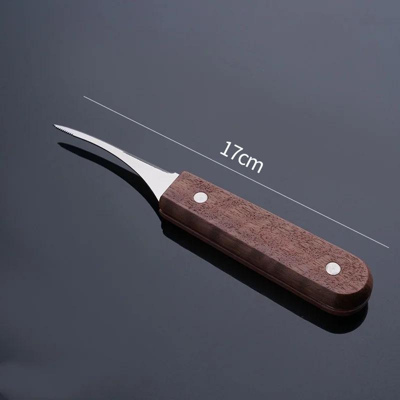 

Открыватель для креветок из нержавеющей стали Кухонный инструмент для практичной очистки Электрический ресторанный девейнер Очиститель моллюсков Очиститель креветок