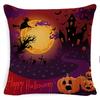 Pillow Case Holiday Party Halloween Horror Bat Office Pillow Case Car Waist Support Cushion Lumbar Pillow