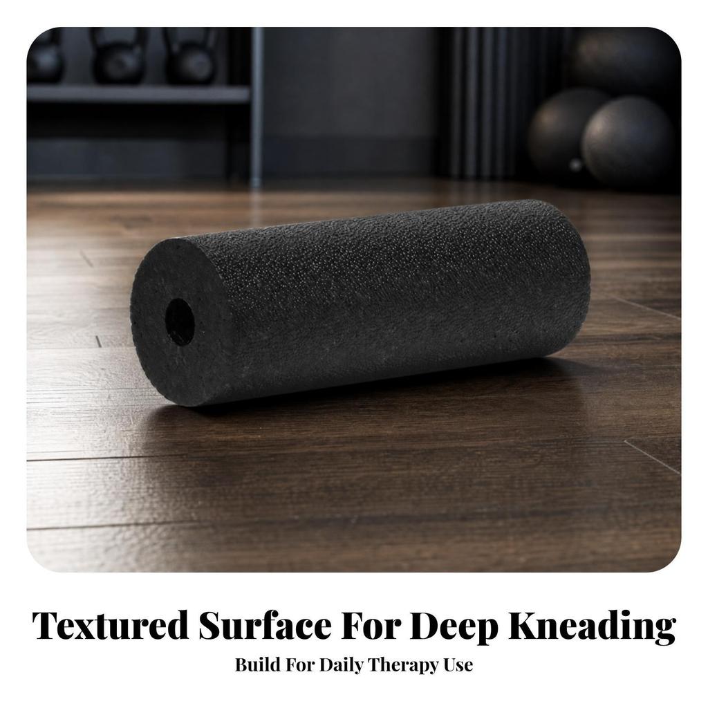 Textured Ethylene Propylene Rubber Foam Roller Long-Lasting Handheld Massage