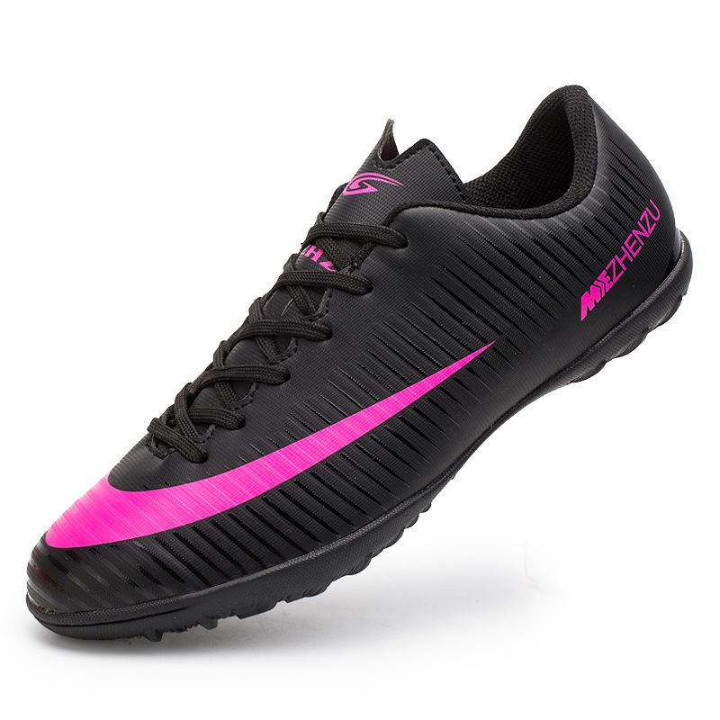 Low-top Men Football Boots Comfortable Fabric Spring Fashion Summer Outdoor Training Soccer Shoes Kids Adults Cleats