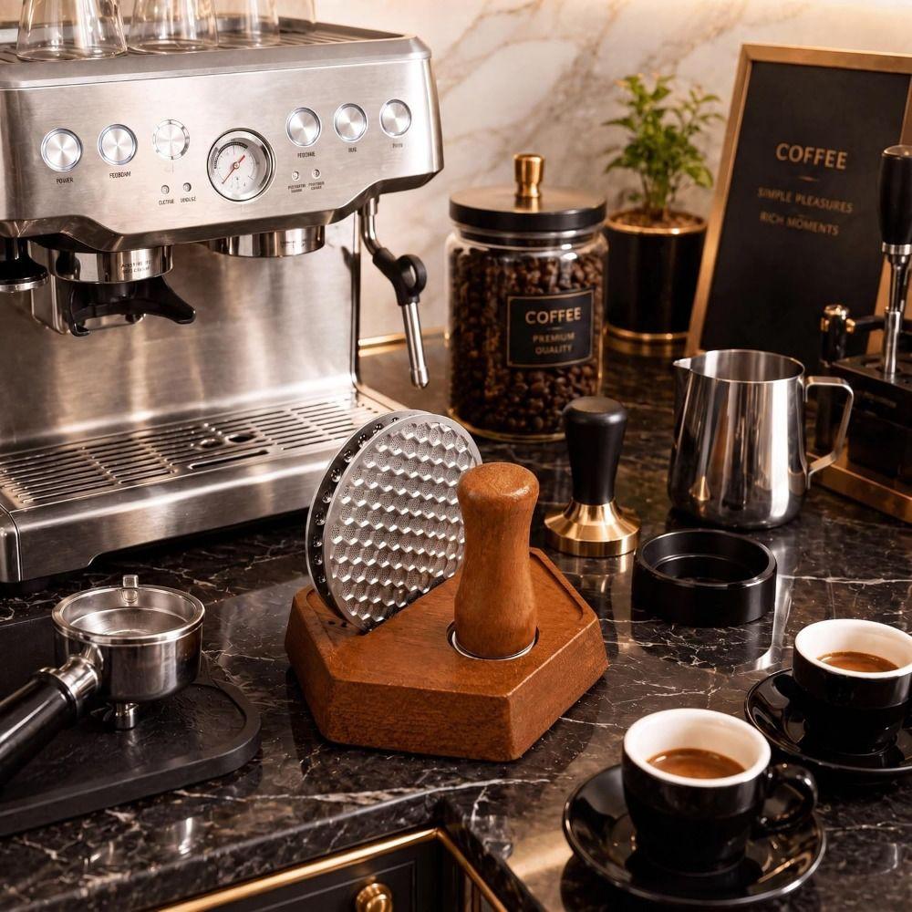 Dual Puck Screens Coffee Puck Screen Set Nylon Brush Portafilter Screen Kit Portafilter Setup