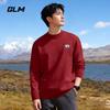 GLM Men's Fleece-Lined Mock Neck Pullover Sweater