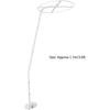 Pissente Adjustable Clip On Crib Net Stand Holder Set Lightweight Rack Accessories, White, Approx.1.1m/3.6ft, Suitable for Various Domed Net,