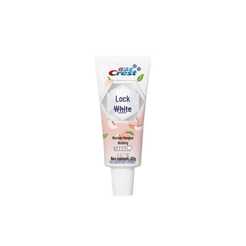 Crest Dual-Color White Peach Toothpaste