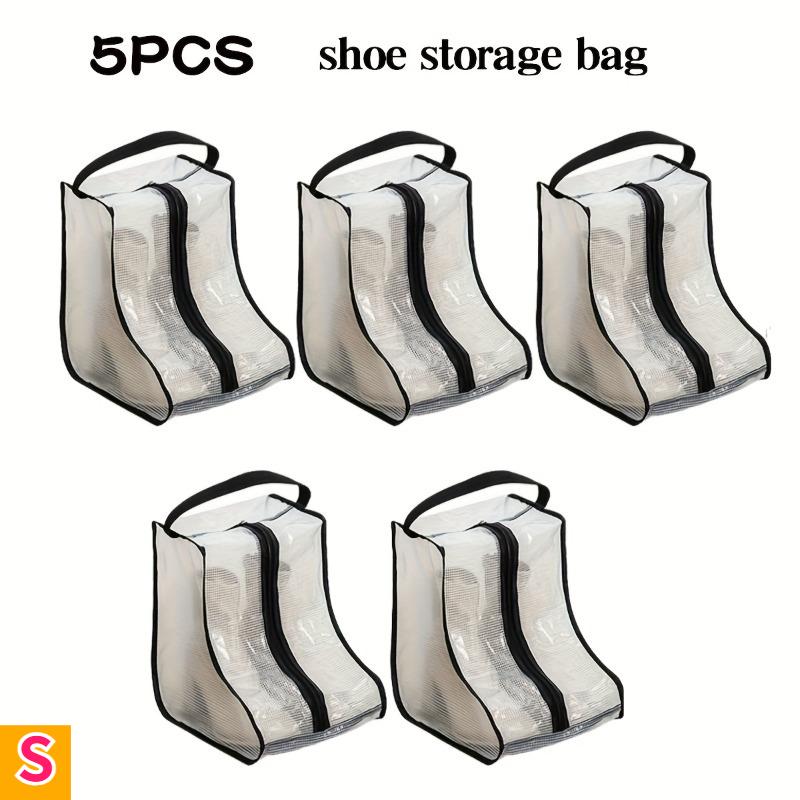 

5pc Shoe and Boot Storage Bags Commercial Shoe Protector Bag Travel Shoes Organizer Sports Golf Shoe Equestrian Boot Storage Bag