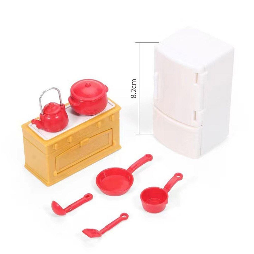10Styles Dollhouse Miniature Bed 1/12 Chairs Model Toys New Accessories Dollhouse Decoration