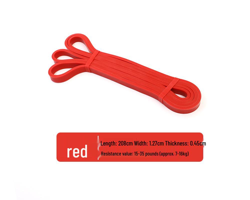 Natural Latex Fitness & Resistance Band for Pull-Ups & Strength Training - 2080mm Elastic Band