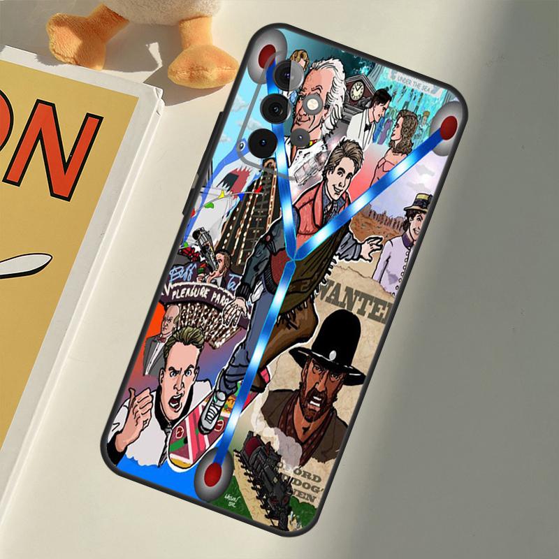 Back To the Future For Samsung Galaxy A26 A16 A06 A56 A36 A05 A22 A32 A52 A54 A34 A14 A55 A15 A53 A33 A35 Case