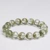 Hongchu Crystal Natural Treasure Bowl Matcha Ghost Bead Bracelet Icy Matcha Ghost Bracelet