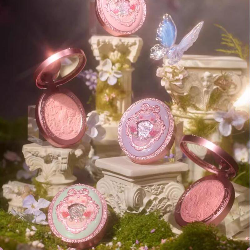 Flower Knows Set Midsummer Fairytales Make up Gift Box Eye Brow Palette Powder Blusher Eyebrow Concealer Lipgloss For Women