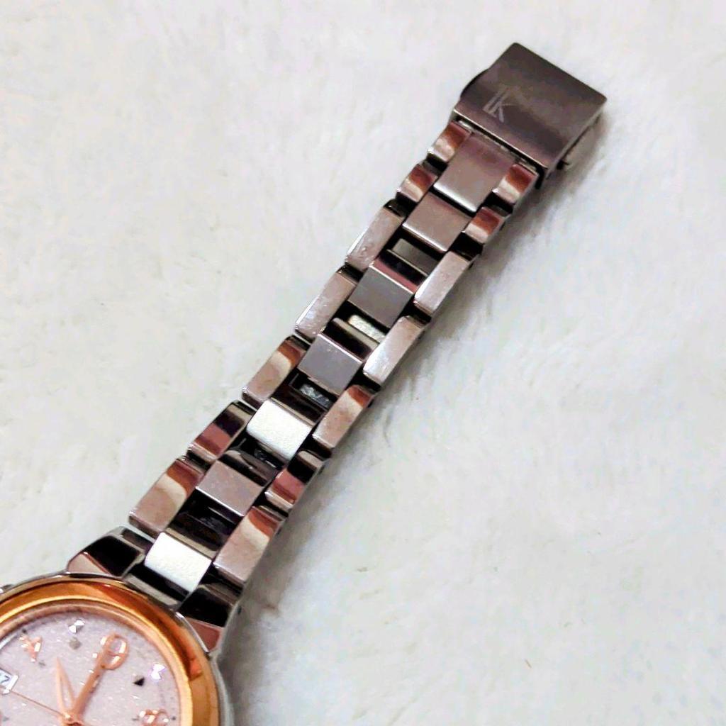 [USED] SEIKO Seiko Lukia Radio-Controlled Solar Watch Titanium Date Pink Dial