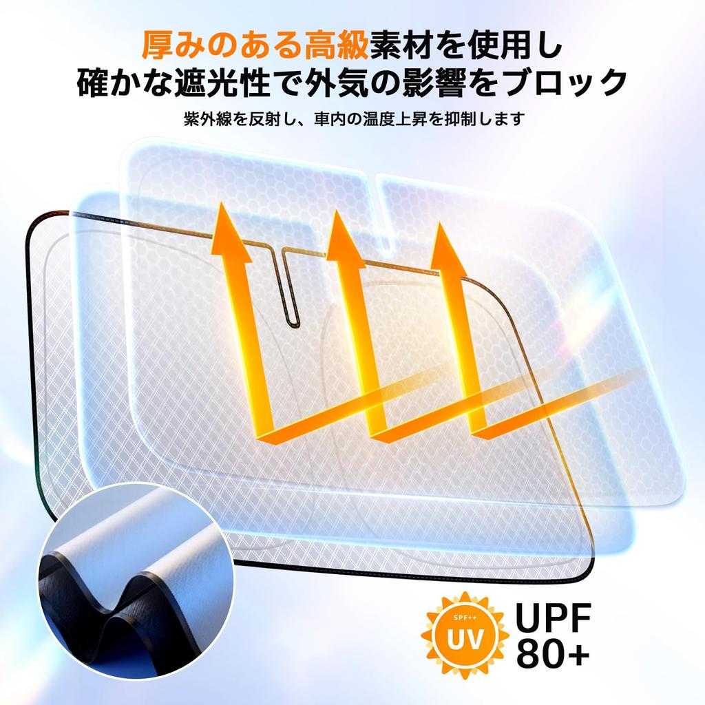 Latest BLUESEATEC New Toyota Corolla Cross Windshield Sunshade Corolla Cross Car Light Heat UV Prevents Interior Temperature Storage Bag Easy