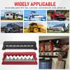 24V Power Distribution Block M10 Termianl Bus for Automotive Boat Car Terminal Block Negative Bus Bar 24V 600A Terminal Block