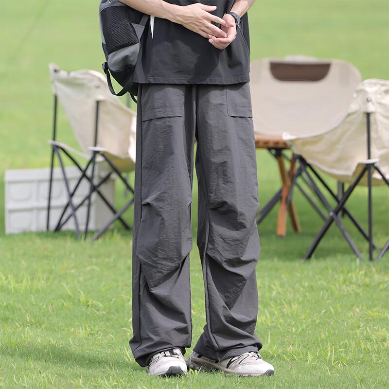 VUUG Men's American Style Casual Straight-Leg Pants