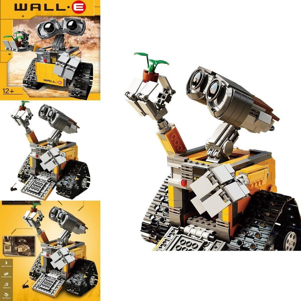 Robot Wall·e Blocchi da Costruzione Educativi Fai da Te Regalo per Bambini 687pz