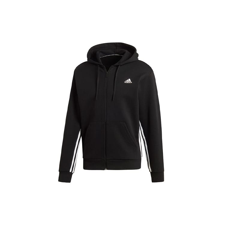 adidas Zipper Three-stripe Hoodie DX7657