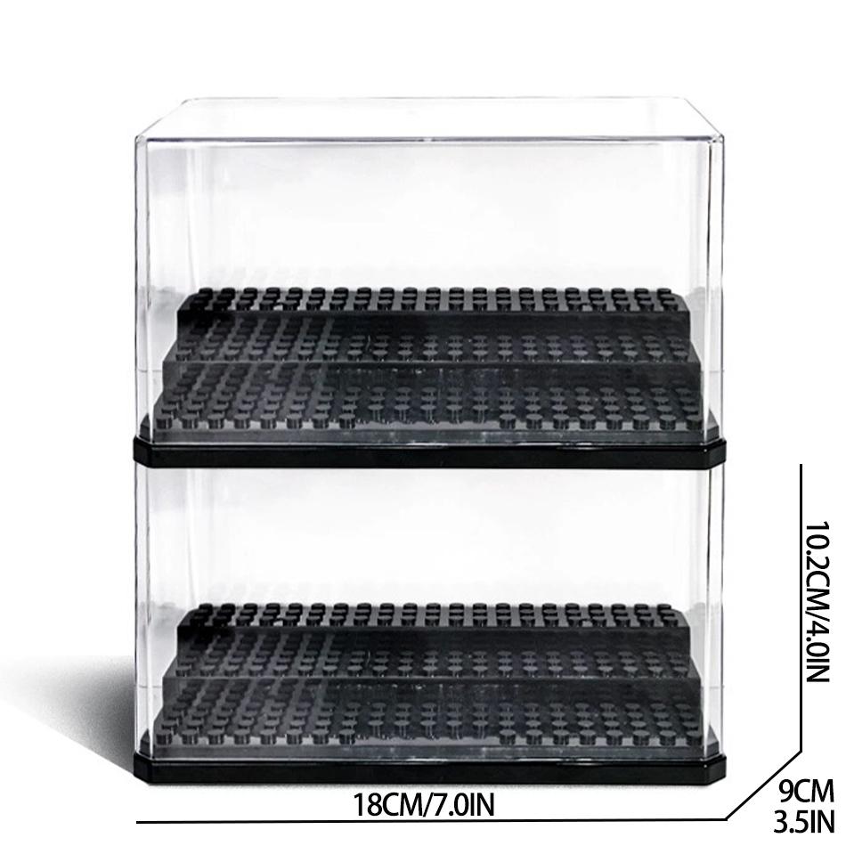 Dustproof Display Case Box Show Case For Model Collection Building Blocks Figures Display Box Bricks Kid Toys Children