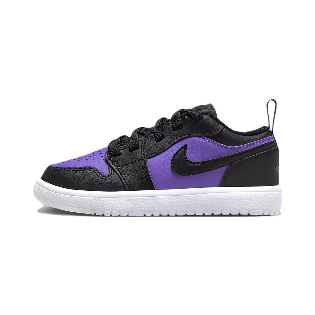 Buty dla dzieci Air Jordan 1 Low ALT PS Purple Venom Białe Czarne DR9748-505