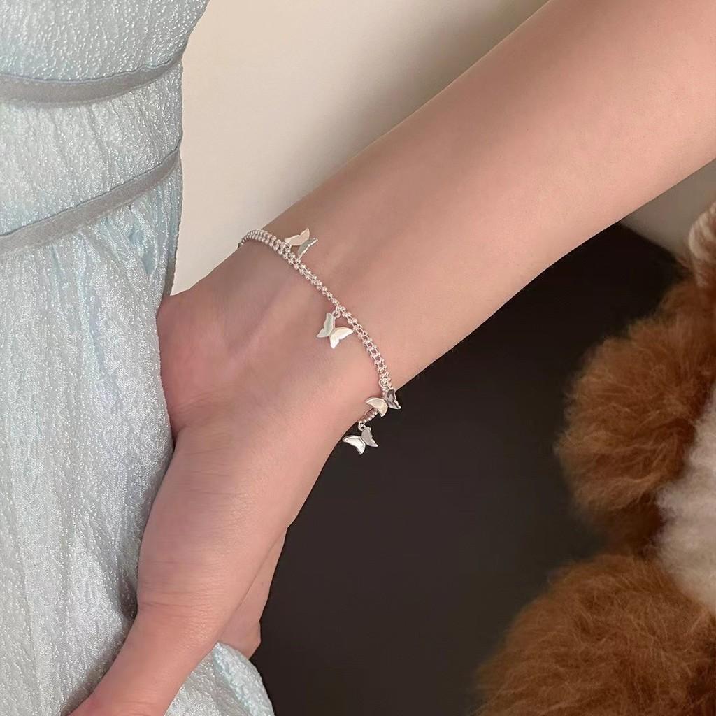 Starry Sophisticated Night Zirconia Bracelet For Women Elegant Copperplated Geometric Hand Jewelry