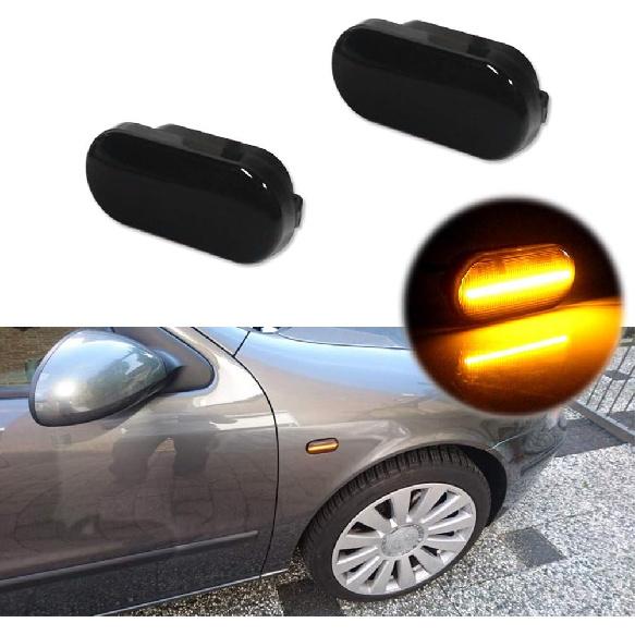 

GTINTHEBOX Clear Lens Amber Led Front Side Marker Light lamp for Volkswagen MK4 Jetta GTI R32 Beetle дым