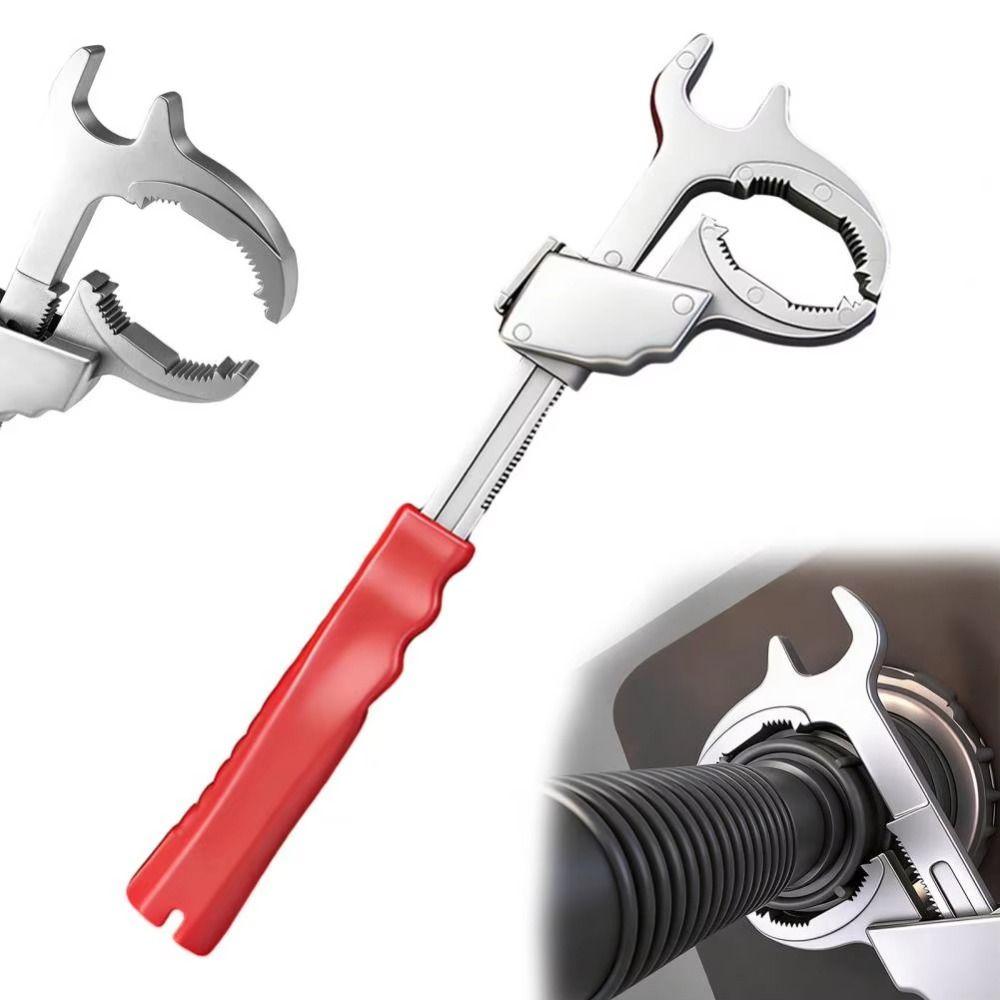 Aluminum Zinc Zinc Alloy Bathroom Spanner Adjustable Design Sink Repair Tool Plumbing Wrench Repair Tool