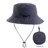New Unisex Outdoor Fisherman Hat Waterproof Fishing Climbing Tourism And Hiking Foldable Bob Bucket Sunhats Mens Panama Bucket