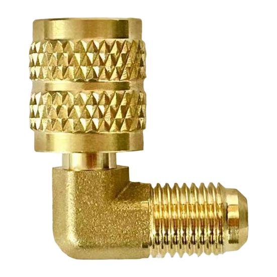 Refrigerant Brass Adapter Rustproof Corrosion Resistant R32/R454B Air Conditioner Reverse