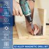 24Pcs Cross Head Screwdriver Bits 1/4 Inch Hex Shank Cross Slot Impact Driver Bit Set PH1 PH2 PH3 PZ3 Electric Screwdriver Tool