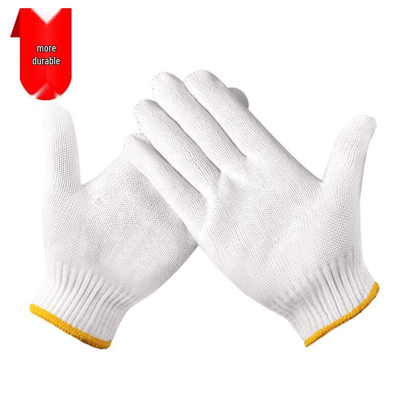 Durable Cotton Safety Work Gloves