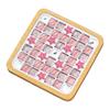 DIY Glass Mosaic Tile Coaster Set Mixed Color Mosaic Kit with Wooden Coaster Kids Adults Handmade Mosaic Crafts Coaster with Accessories