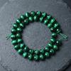 Green Tiger Eye Stone Loose Beads Semi-finished Beaded String with Roasted Color Tiger Eye Stone DIY Handmade Jewelry Accessories Crystal Beads for