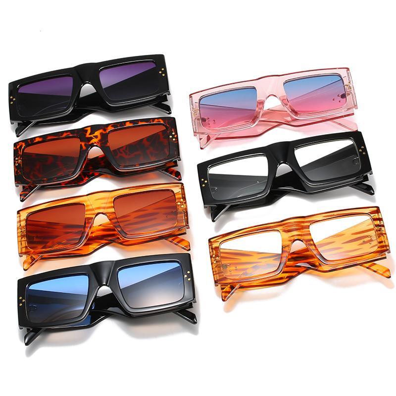 2020 Rice Nail Sunglasses, Personalized Thick Foot Glasses, Personalized Rivet Cl Sunglasses Of The Same Style For Women