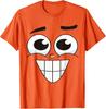 Creepy Carrots Face Halloween Costume T-Shirt