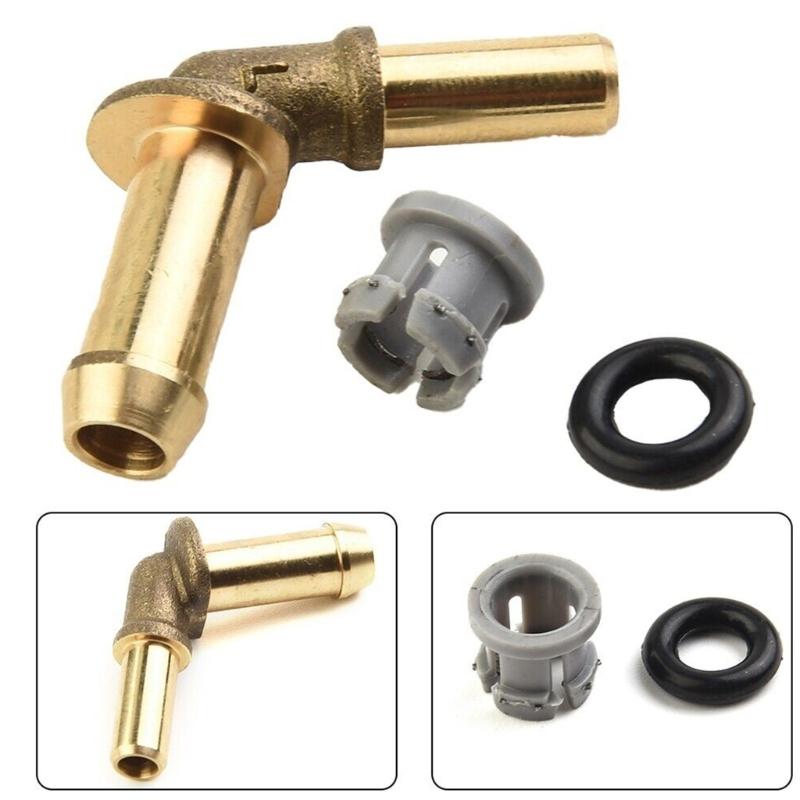 Radiator Water Hose Connector Kit Compatible For Velar 2017 LR049990 LR048474 C2Z28258 Thermostat Water Outlet Tube Hose
