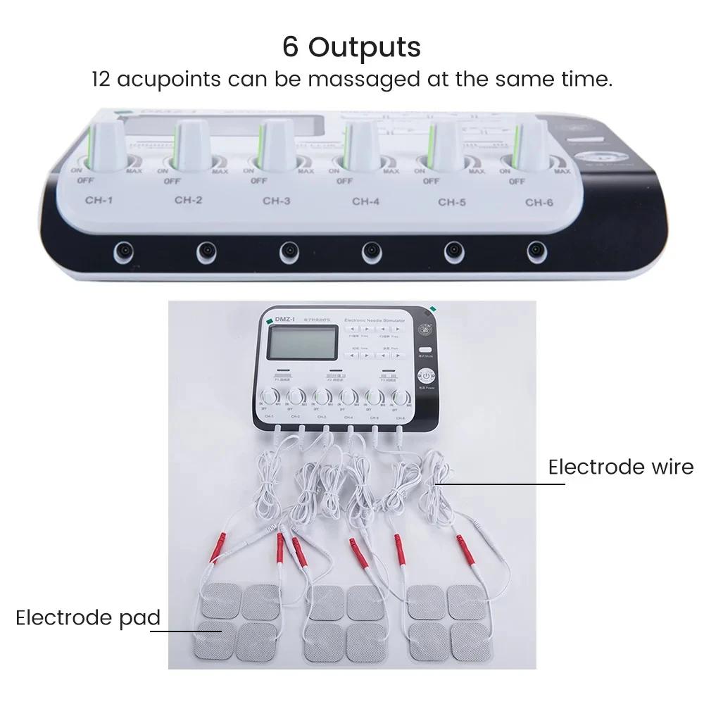 Stimulator Electric Nervos Relaxare Musculară Acupunctură Arde Grăsimi Corp Relief Masaj Electronic cu Pulsuri Tens EMS Aparat de Slăbit