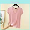 T-shirt in Modal Traspirante da Donna con Tessuto Traspirante e Vestibilità Larga per Uso Casual