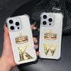 Phone Case For Samsung Galaxy A57 A56 A36 A37 A55 A54 A52 A35 A34 A17 A16 A15 A07 A06 5G Clear Cover K W N F J O Initial Letter
