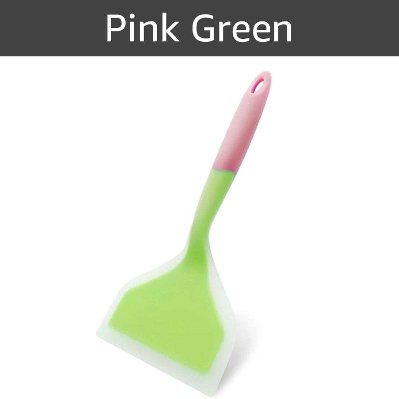 Silikonowa szpachelka naczynia do gotowania wołowina mięso jajko skrobaczka kuchenna szeroka pizza narzędzia kuchenne łopata nieprzywierająca szpatułka przybory kuchenne