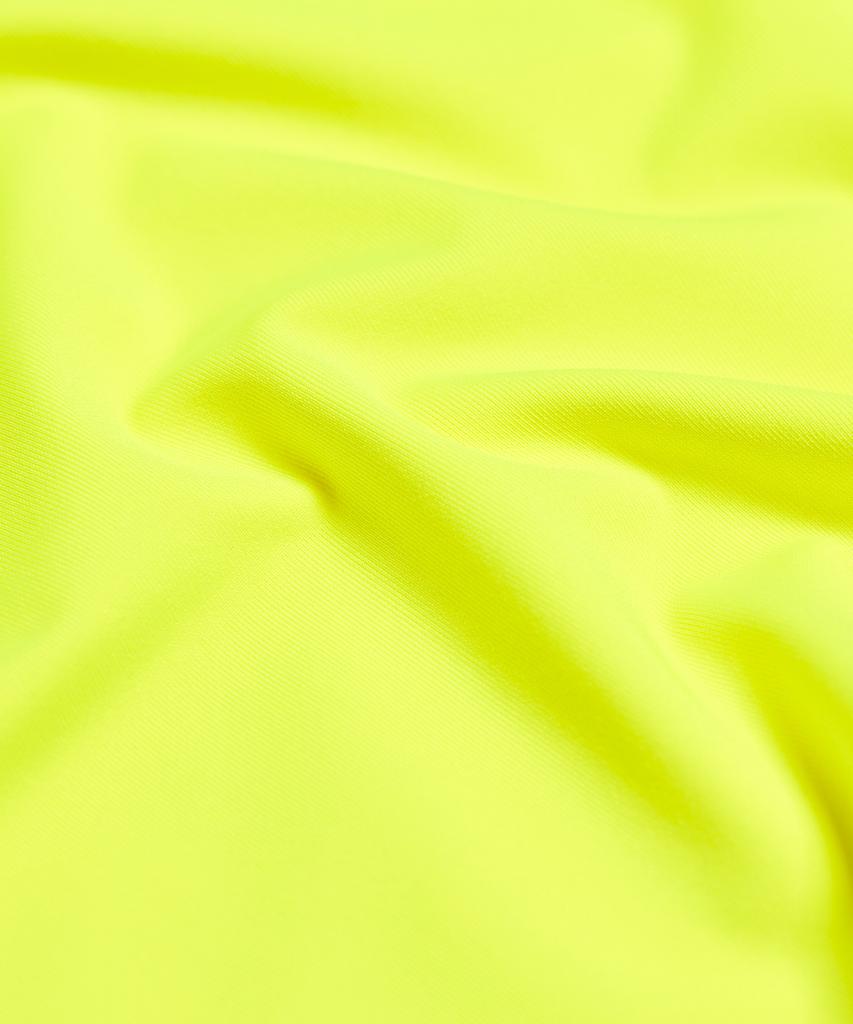 Baellob Lettering Sleeveless Rash Guard Neon