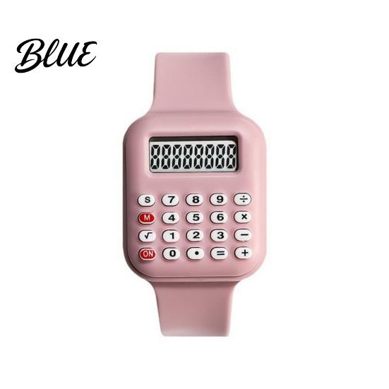 Präzise Zeit Elektronische Uhr Rechner Digitaler Bildschirm Display Schüler Armbanduhr