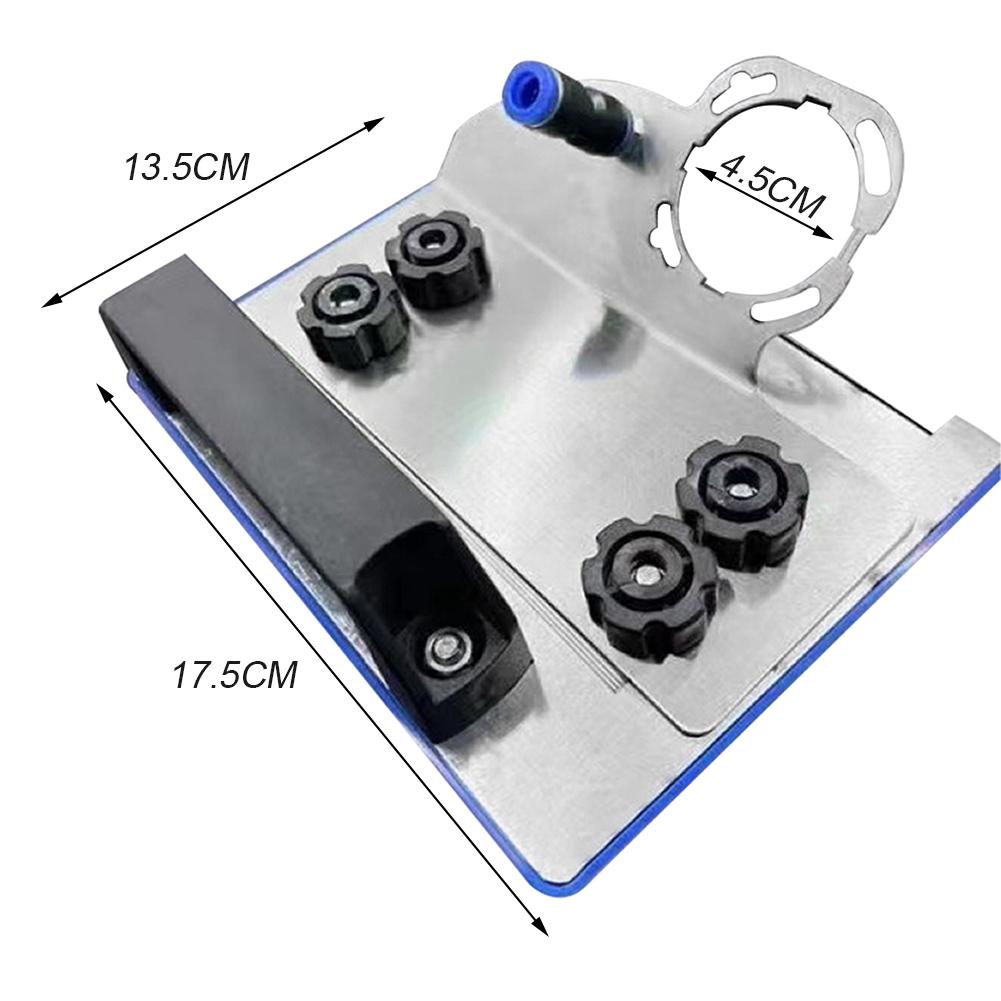 45° Tile Angle Grinder Stand,Universal Cutting Ceramic Chamfering Tool for Angle Grinders,Sturdy Stainless Steel Chamfer Tools